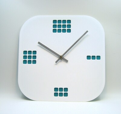 Handmade, Modern wall clock, USA - image1